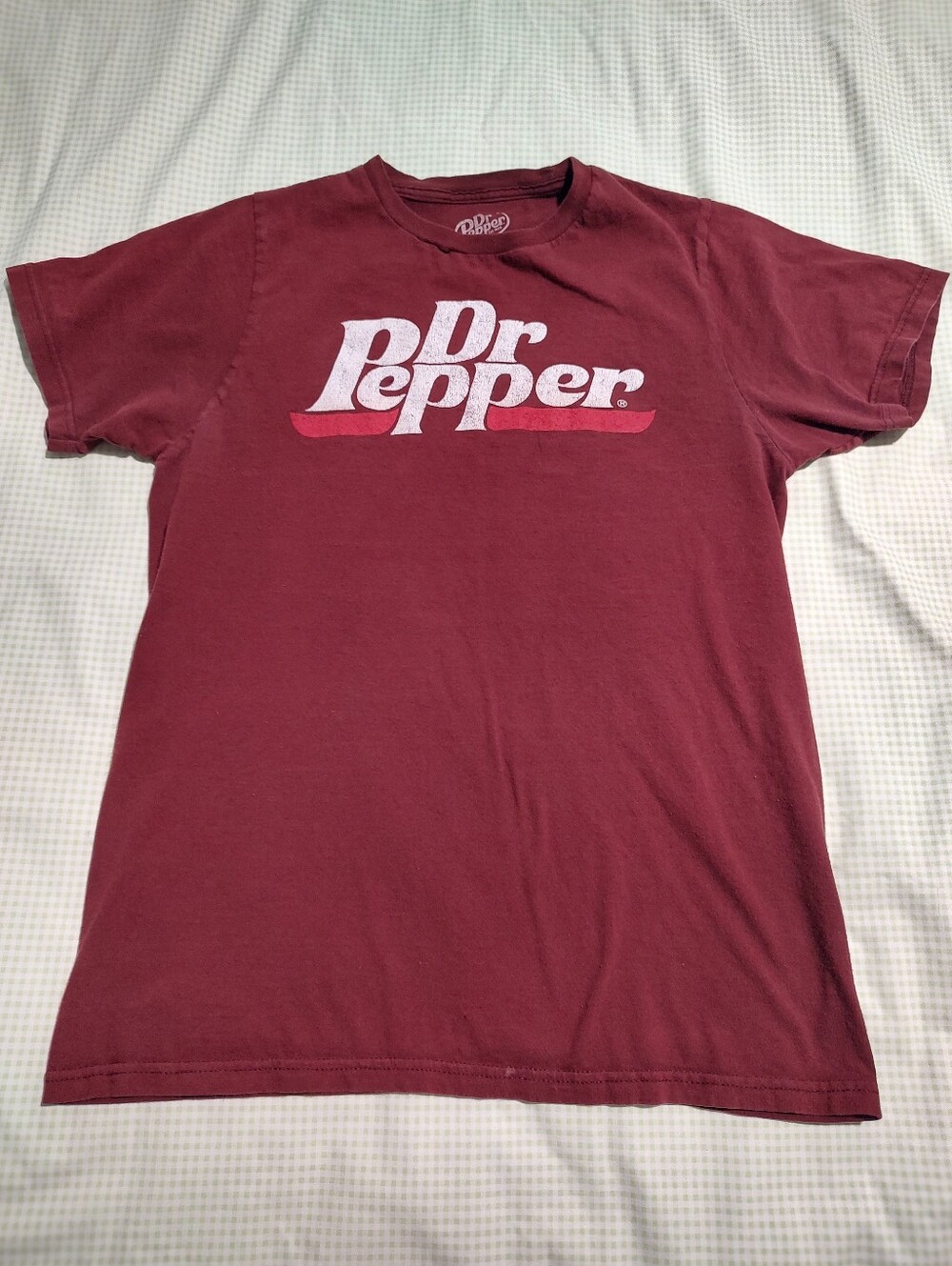 Men's Burgundy Logo T-Shirt M